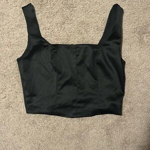 House of Harlow satin corset top NWOT